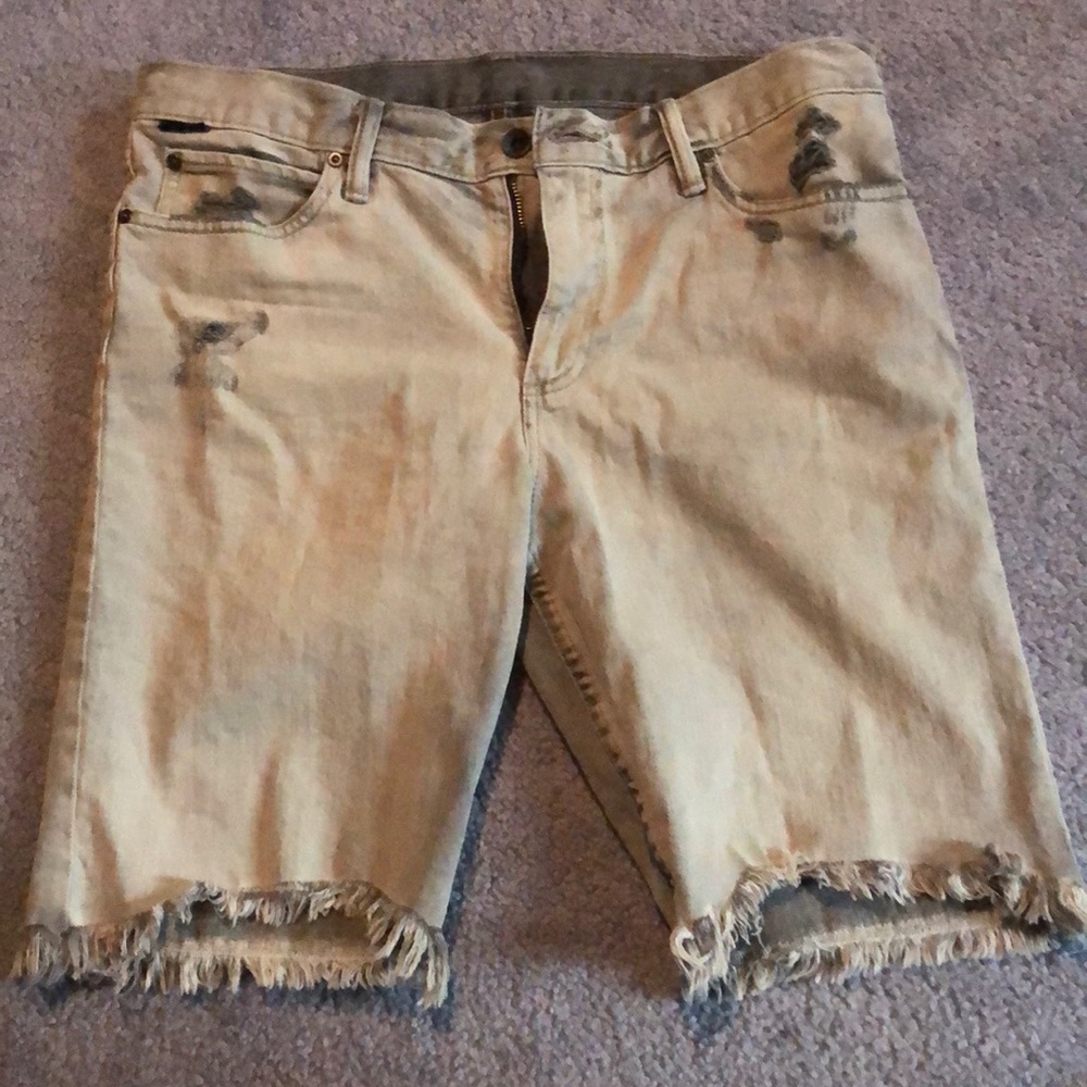 BDG ripped jean shorts
